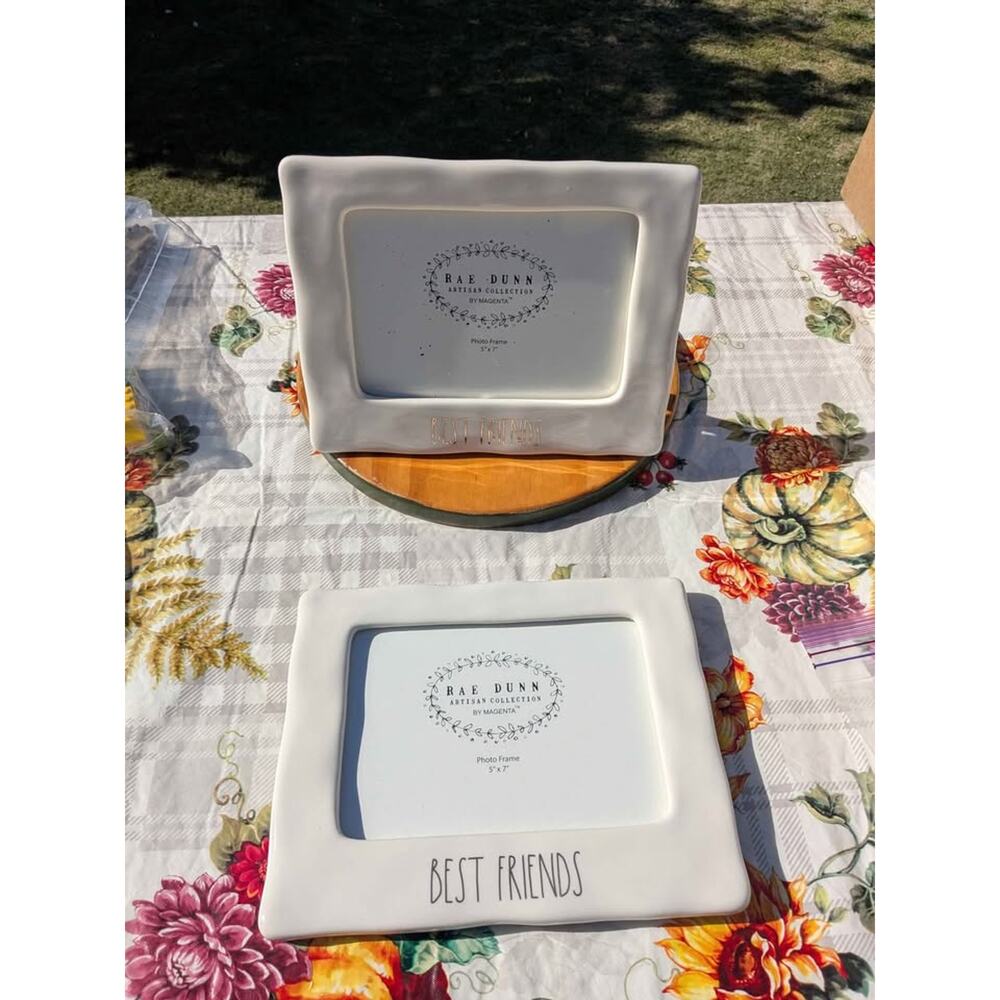 NEW Pair of Rae Dunn Best friends pictures frames